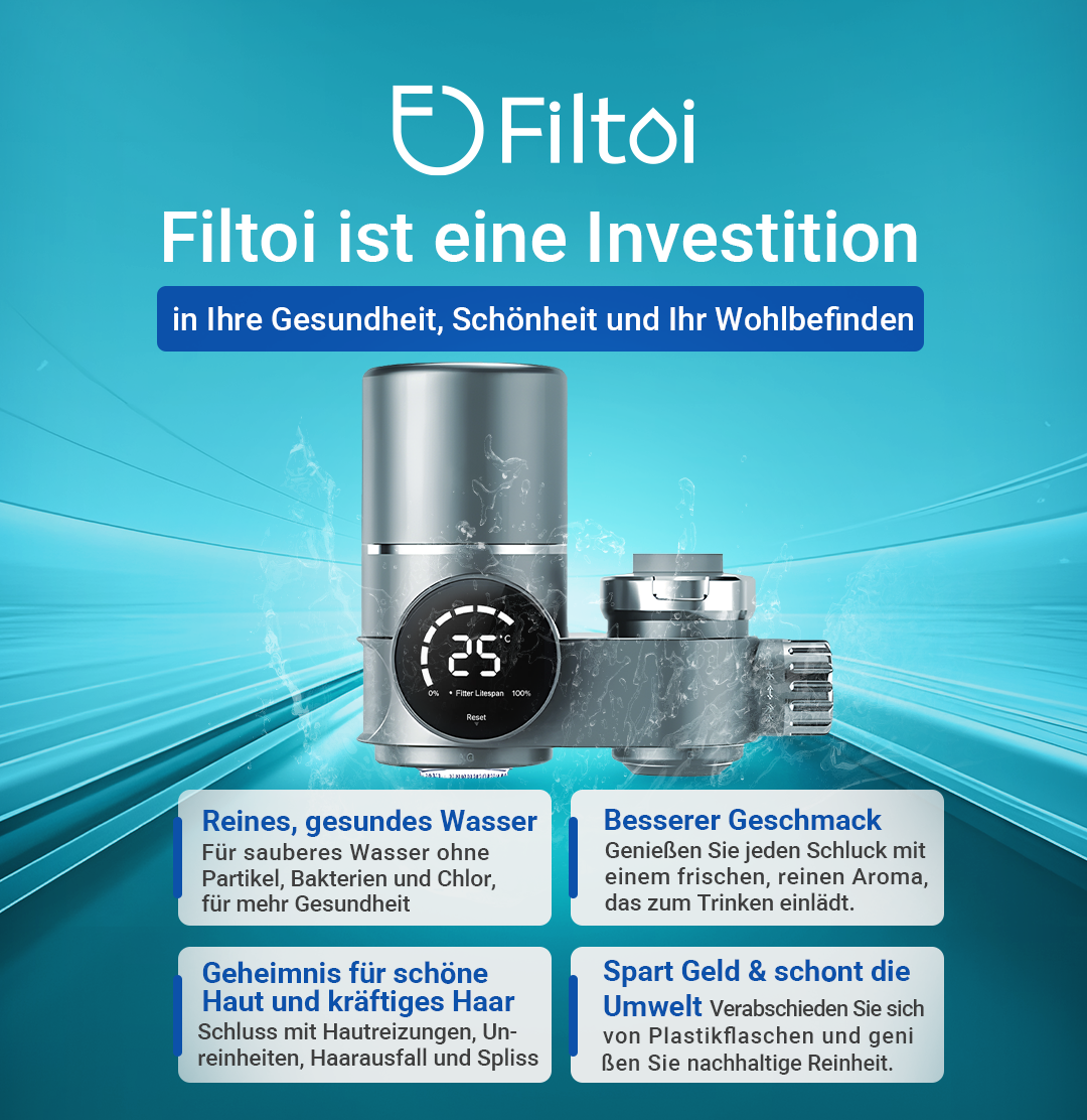 FILTOI™ Premium Wasserhahnfilter