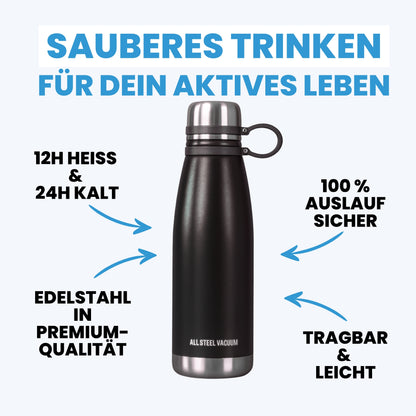 FILTOI Thermoflasche für Alltag 850ml