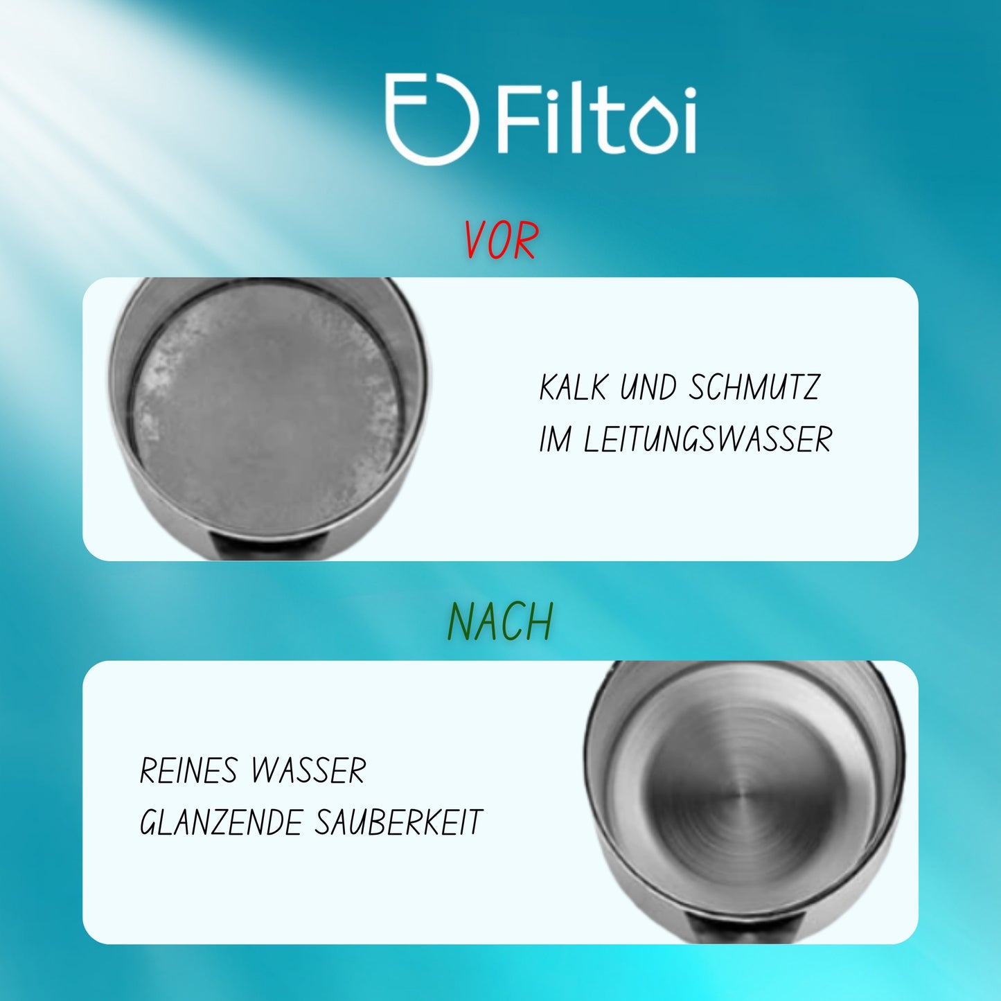 FILTOI™ Premium Wasserhahnfilter