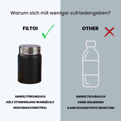 FILTOI Thermotasse für Alltag 280ml